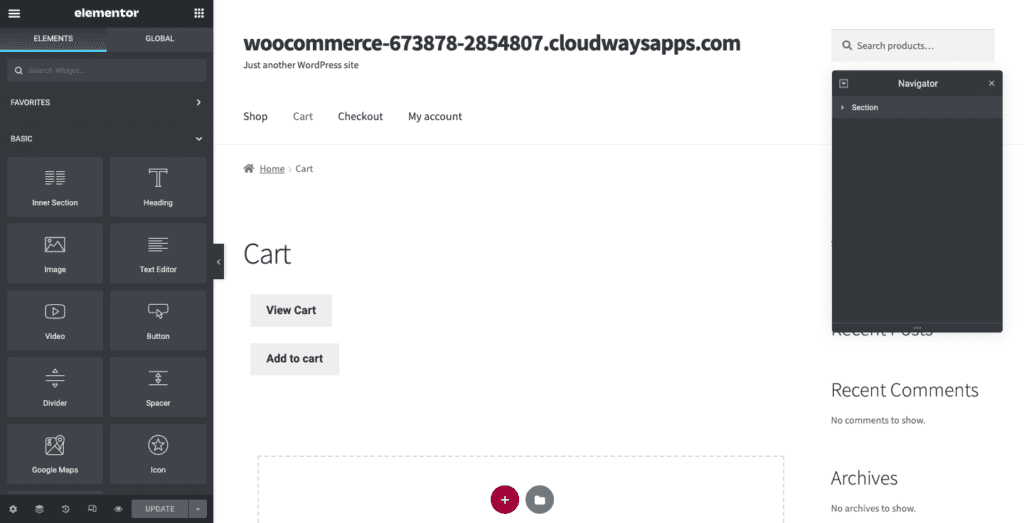 Elementorで商品ページを編集する