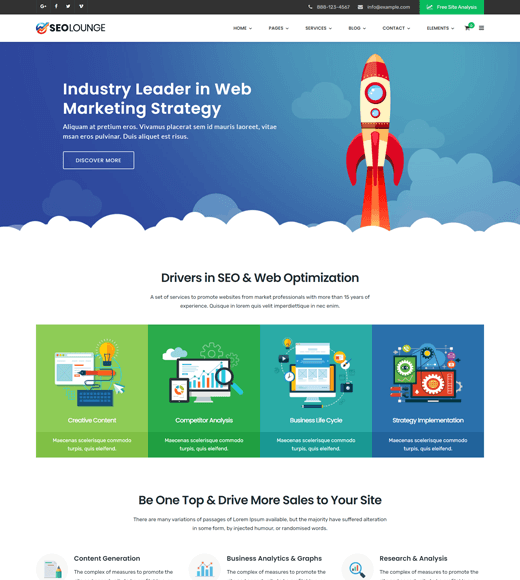 SEO Lounge Motyw WordPress