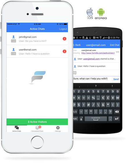 แอพแชทสำหรับ Live Chat โดย Formilla