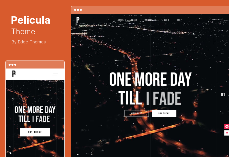 Pelicula Theme - Produkcja wideo i motyw filmowy WordPress