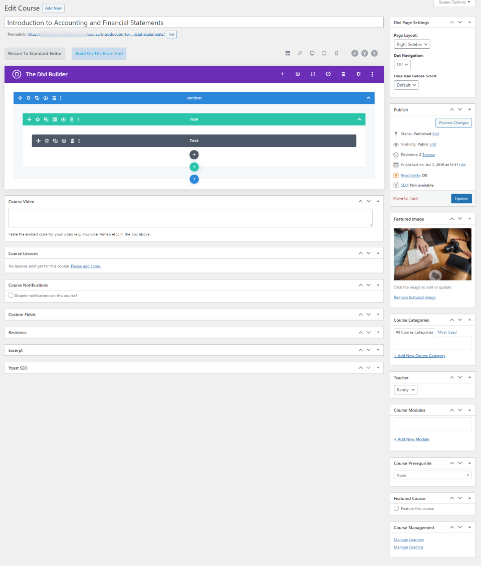 老师学习管理系统