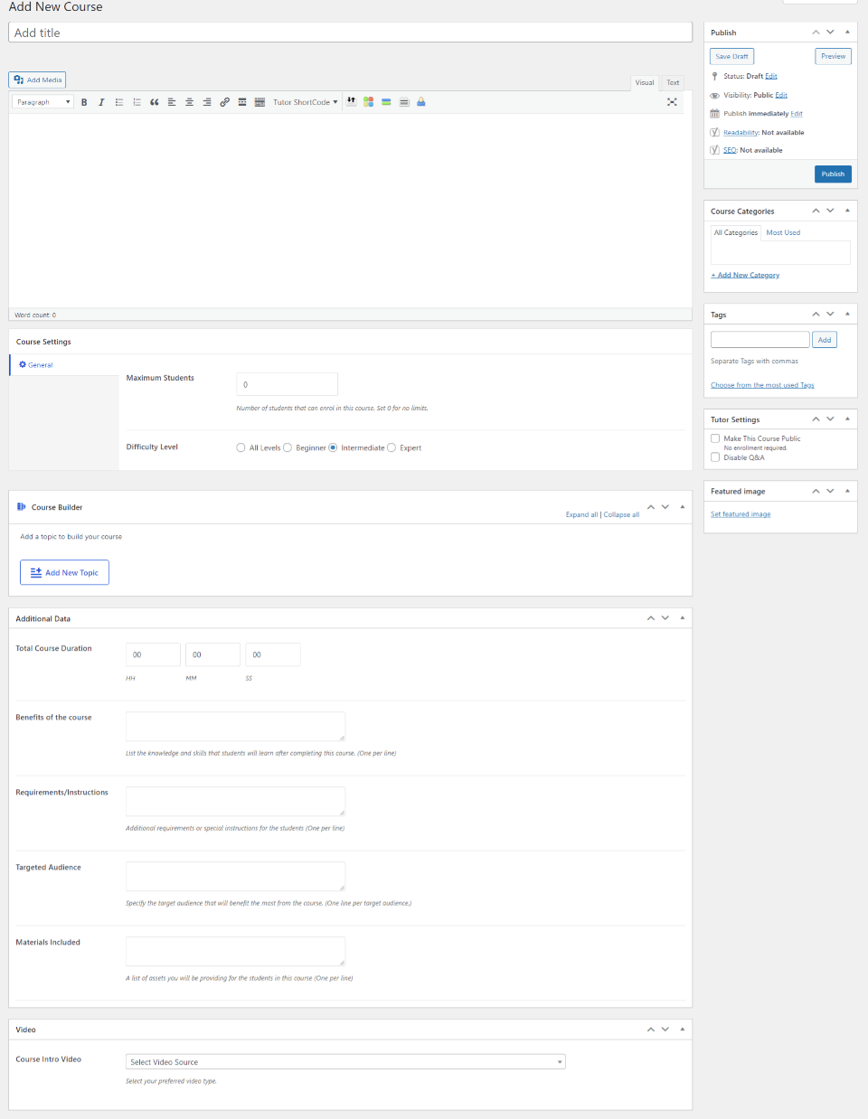 导师学习管理系统