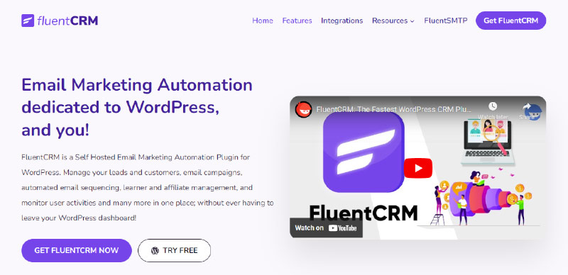 Die 5 besten WordPress-CRM-Plugins zur Steigerung Ihres Unternehmens 2 FluentCRM