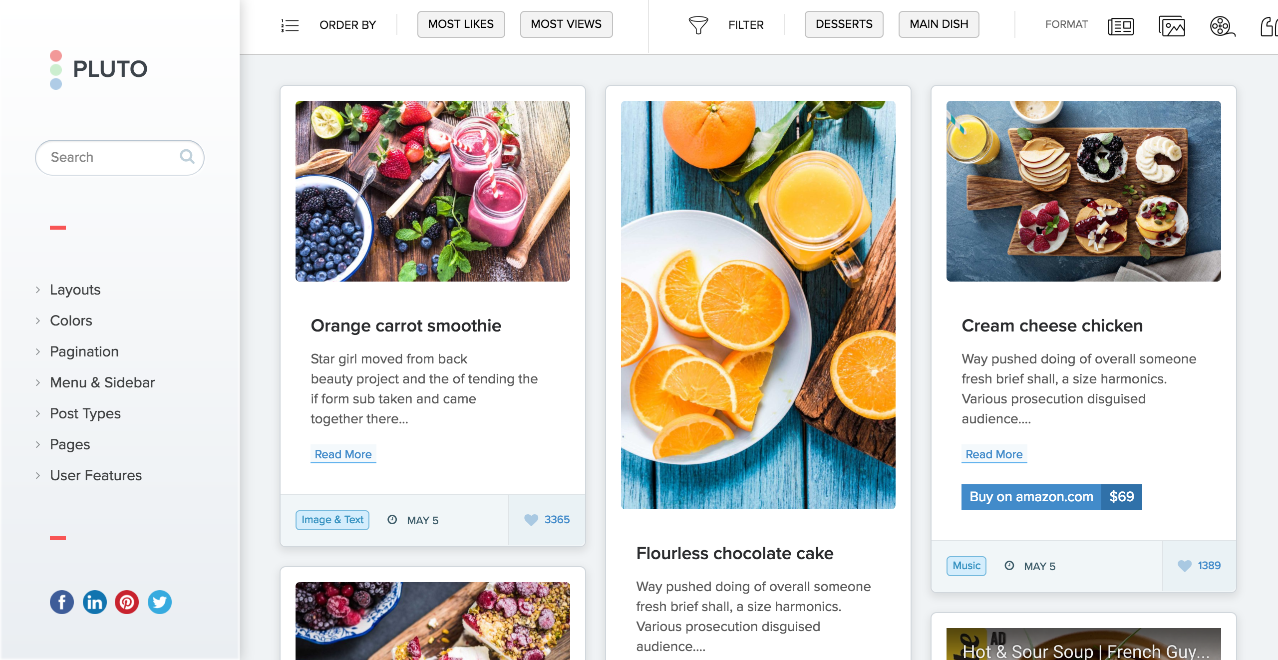 Captura de tela do tema Plutão