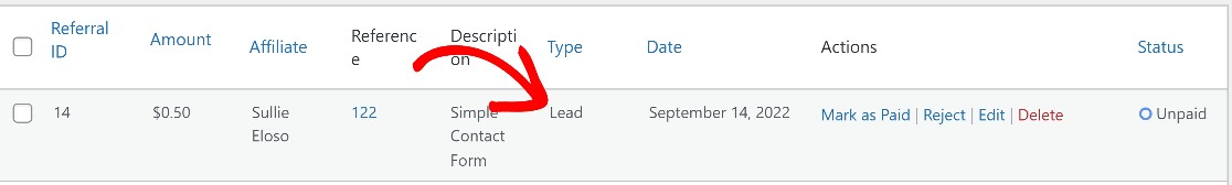 pay per lead affiliate form