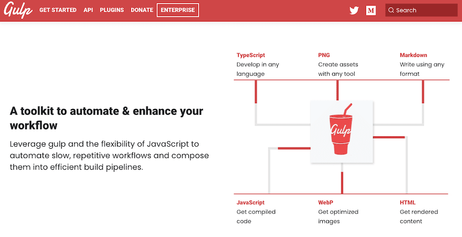 sitio web de trago
