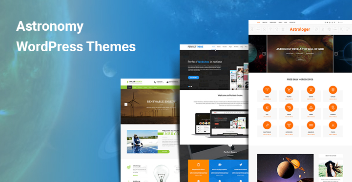 Tema WordPress Astronomi