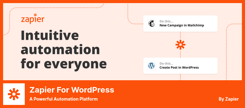 Zapier dla wtyczki WordPress — potężnej platformy automatyzacji