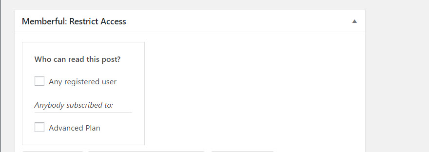 Членский ограниченный доступ