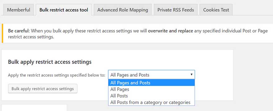Массовое применение настроек ограничения доступа-1