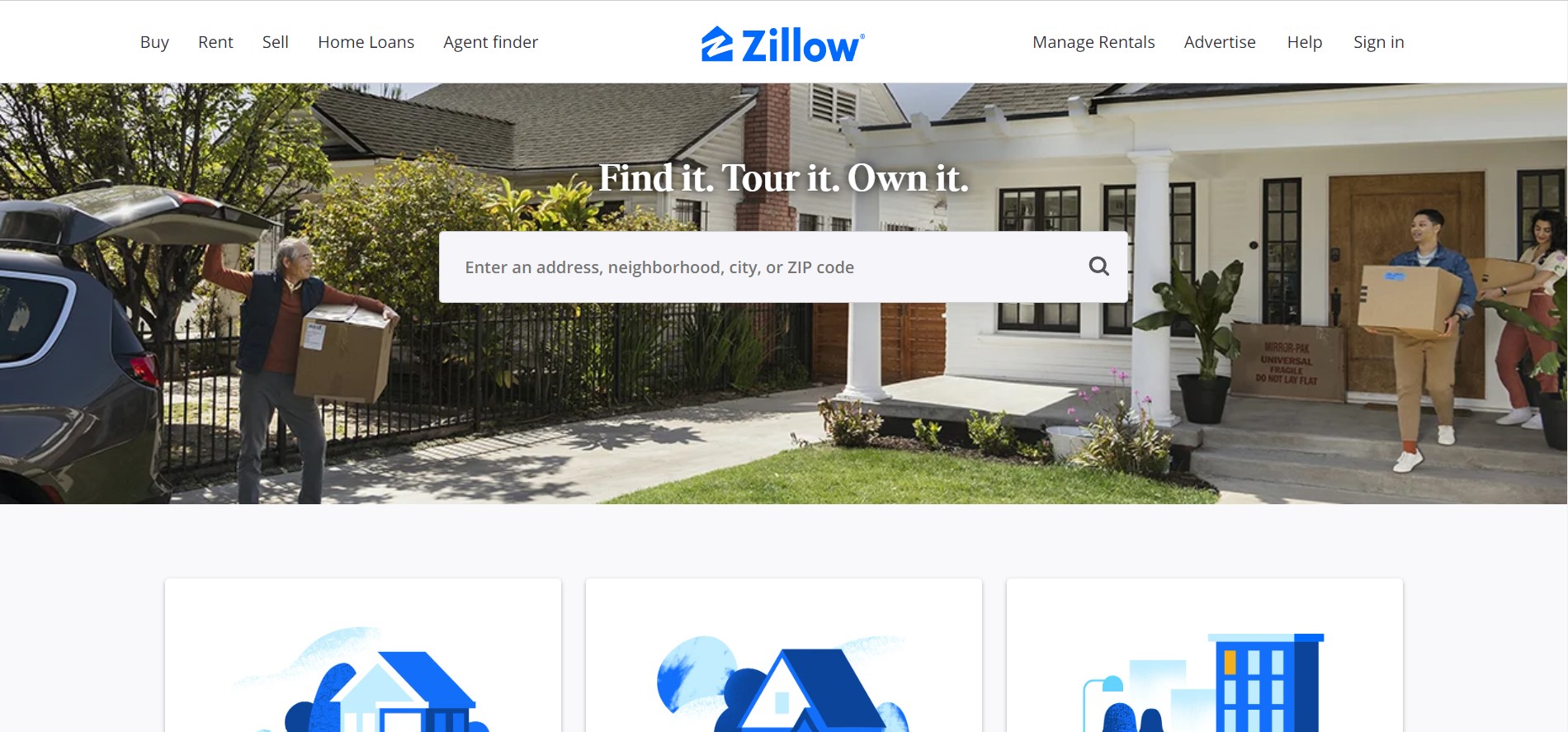 zillow - memimpin minimalis Dari templat halaman arahan tentara wordpress