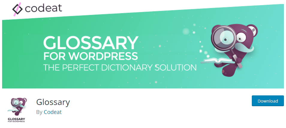 Glosarium untuk WordPress