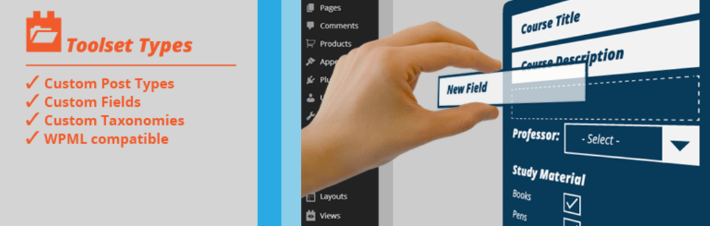 工具集類型插件的屏幕截圖。