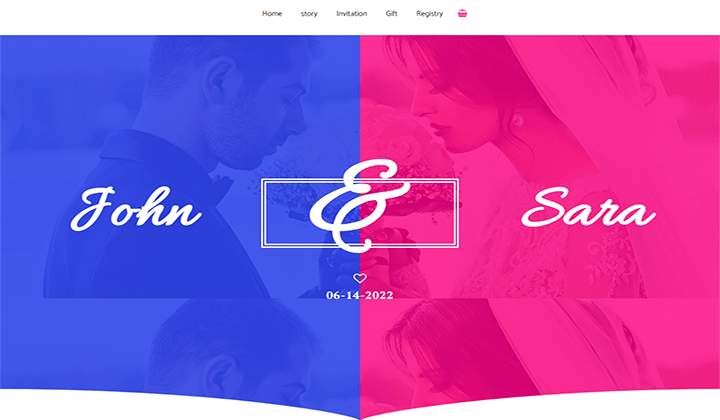 9+ ธีม WordPress งานแต่งงานที่ดีที่สุดในปี 2022 1 wedding WordPress themes
