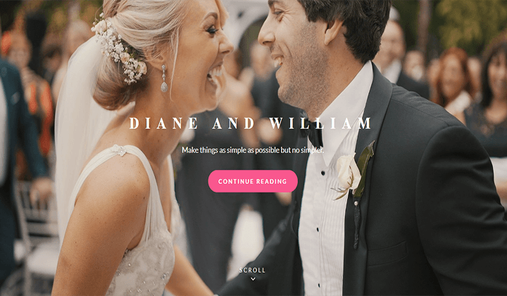 9+ ธีม WordPress งานแต่งงานที่ดีที่สุดในปี 2022 3 wedding WordPress themes