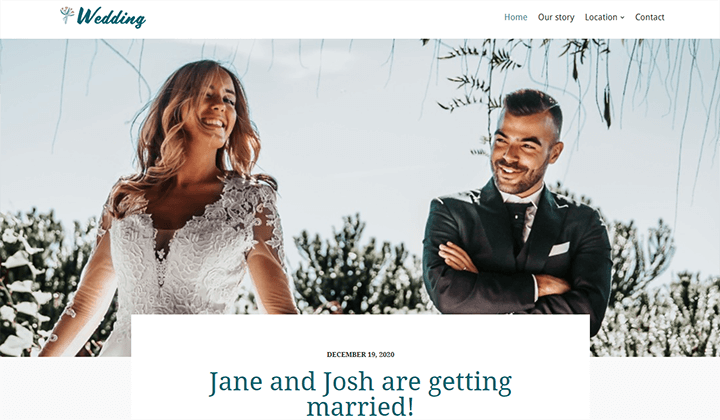 9+ ธีมงานแต่งงาน WordPress ที่ดีที่สุดในปี 2022 8 neve wedding image