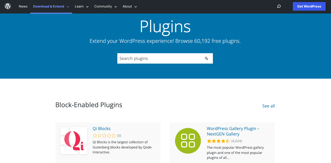 كيفية التحقق من تعارض البرنامج المساعد في ووردبريس (طريقتان سهلتان) 18 Find plugins from WordPress.org
