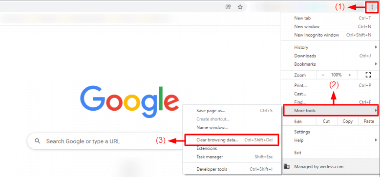 كيفية التحقق من تعارض البرنامج المساعد في WordPress (طريقتان سهلتان) 1 How to Clear the Brower Cache