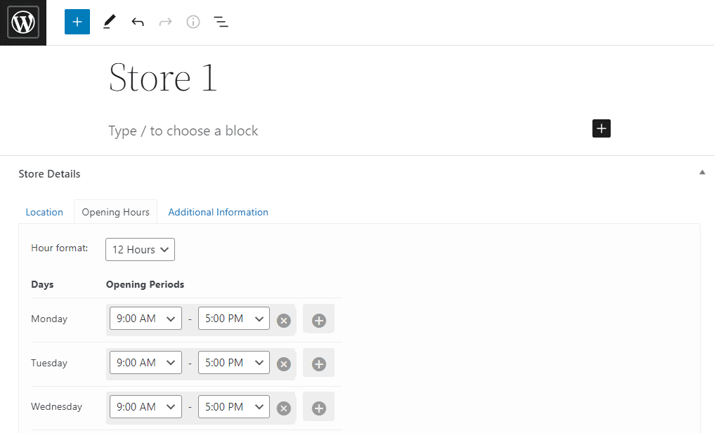 Ajout d'un nouveau magasin dans WP Store Locator