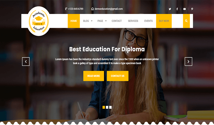 11 Cea mai bună temă WordPress pentru educație Descărcare gratuită 2022 8 vw education 21