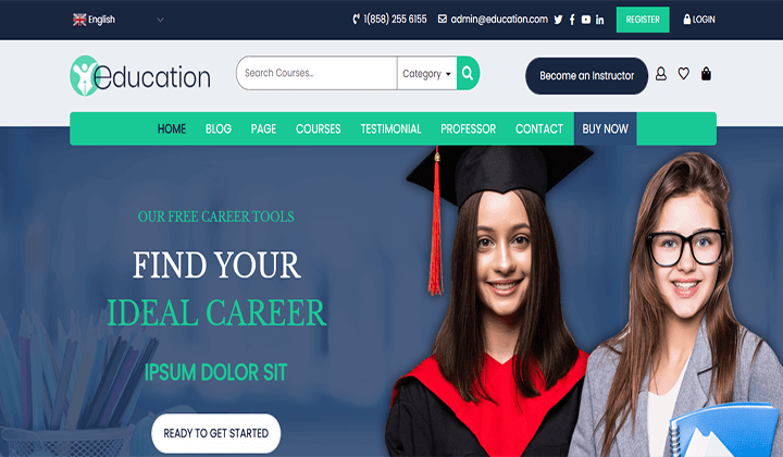 11 Cea mai bună temă WordPress pentru educație Descărcare gratuită 2022 4 WordPress education themes