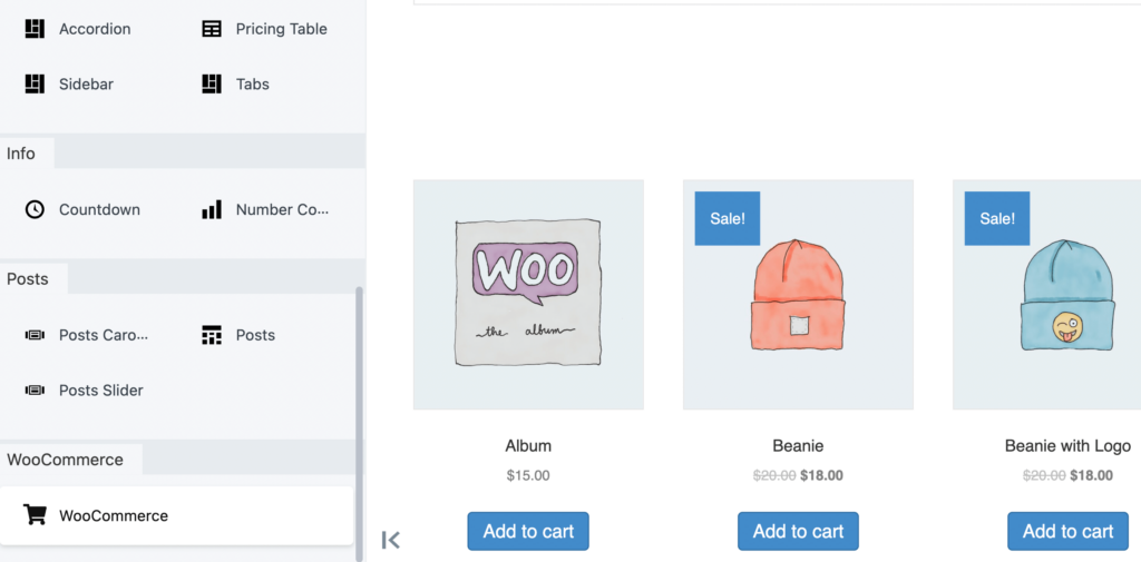 Modulul WooCommerce.