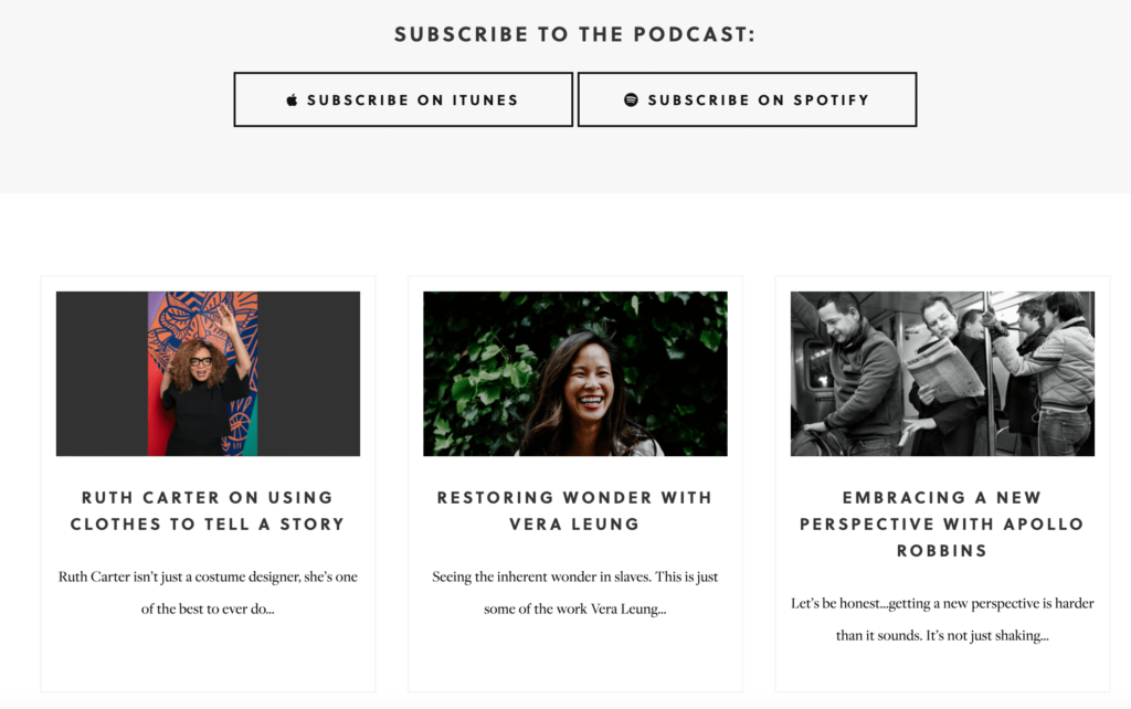 Pagina de podcast Povești.