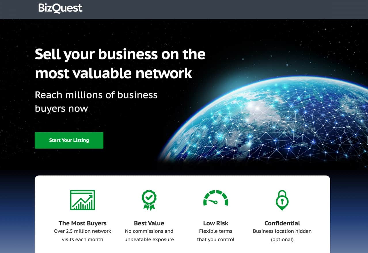 BizQuest هو مكان رائع لمعرفة مكان بيع الأعمال التجارية