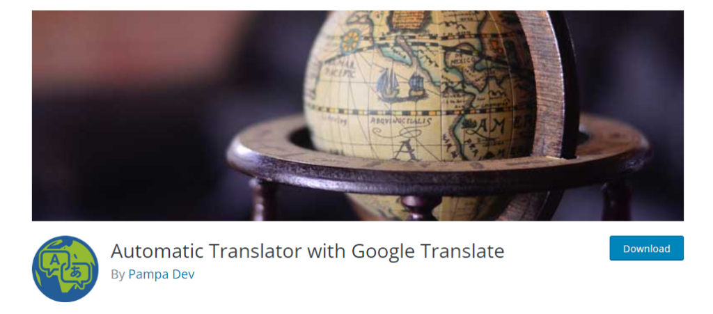 Tradutor automático com google tradutor