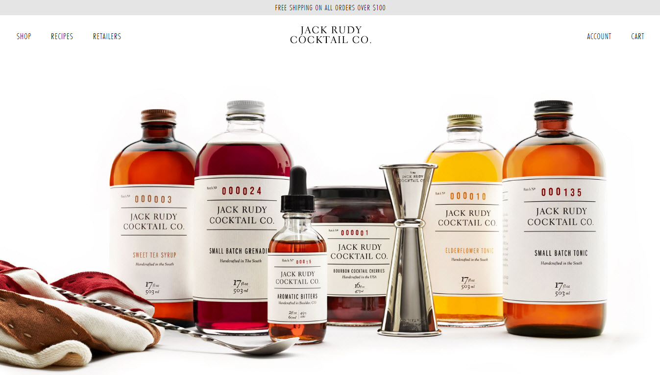 購物網站 - Jack Ruddy Cocktail