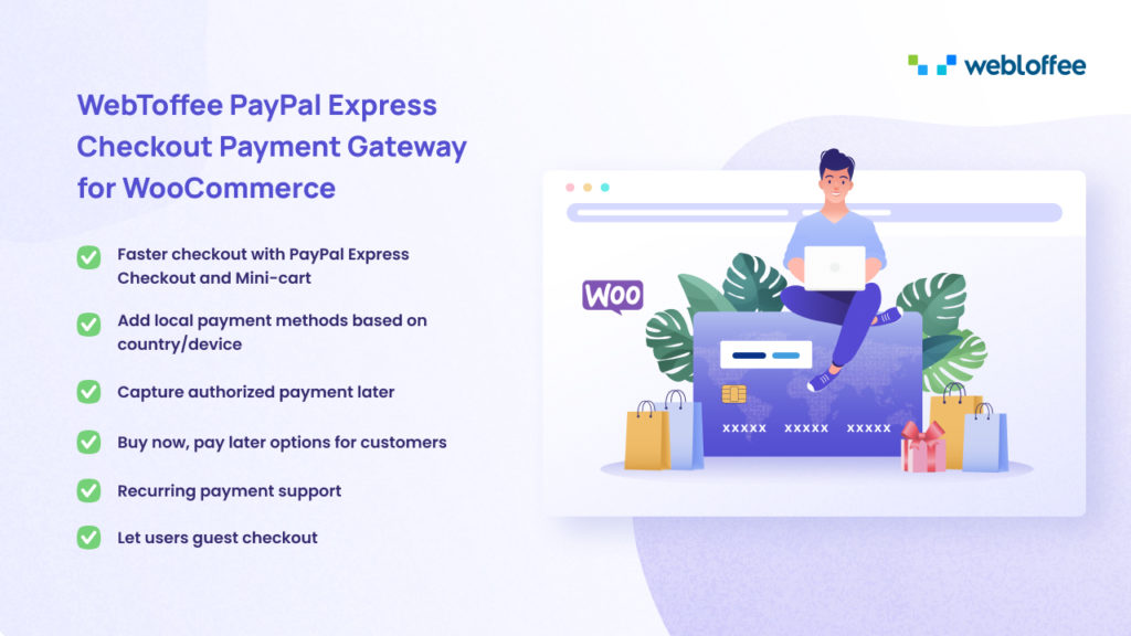 woocommerce 用の Paypal エクスプレス チェックアウト支払いゲートウェイ