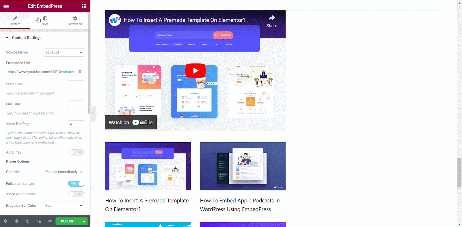 EmbedPressを使用してElementorにコンテンツを埋め込む方法は? 7 Embed Any Content In Elementor