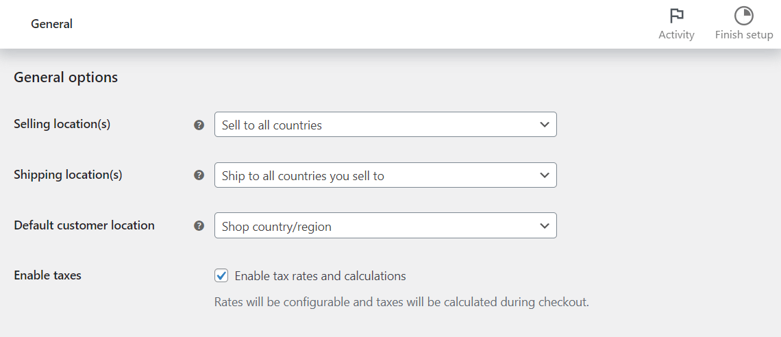 Pengaturan umum WooCommerce untuk membuat toko online dengan WordPress