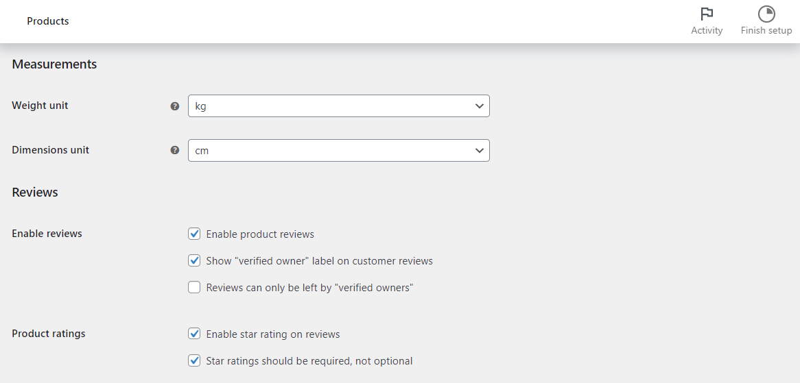 Pengaturan produk di WooCommerce untuk membuat toko online dengan WordPress