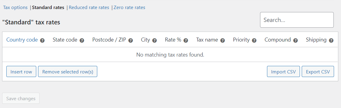 Menyiapkan tarif pajak di WooCommerce