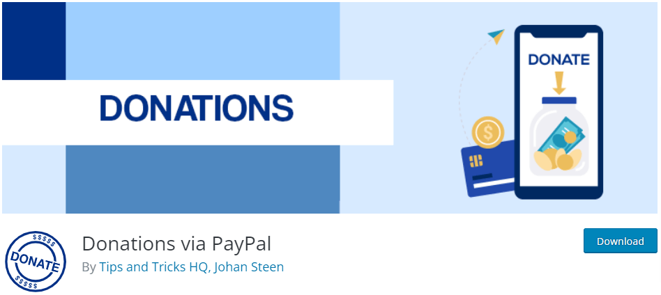 Пожертвования через PayPal