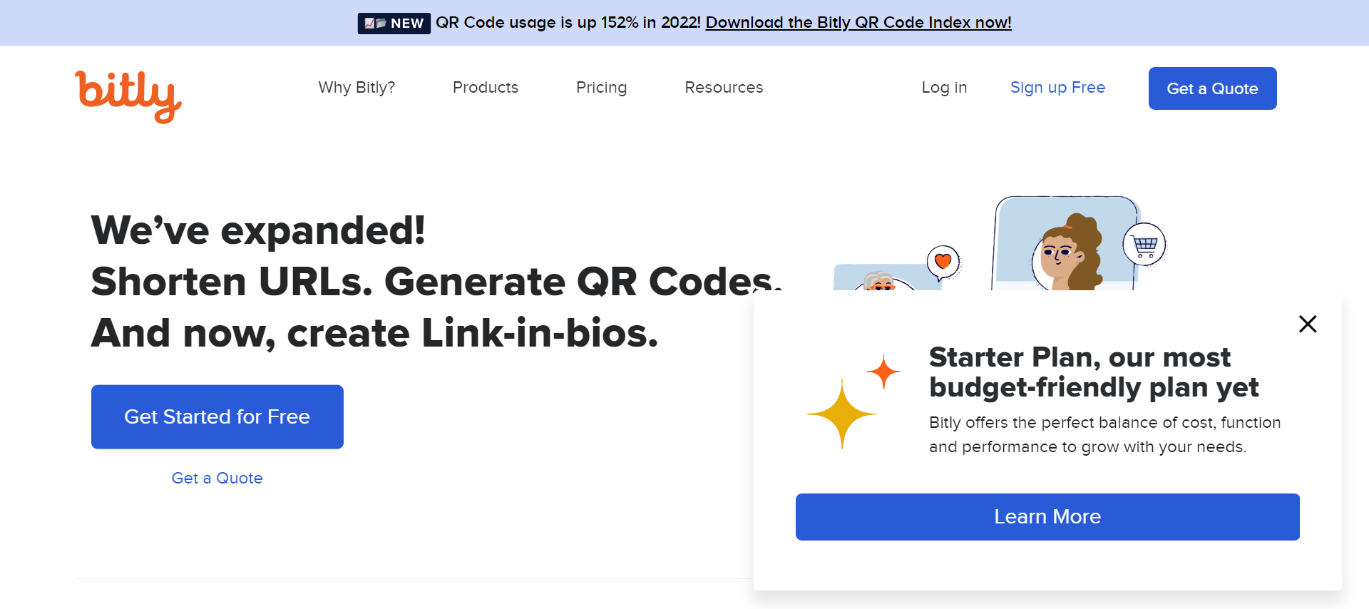 Encurtador de URL Bitly