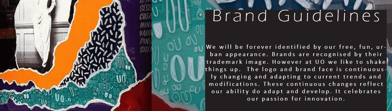 品牌手冊的示例。