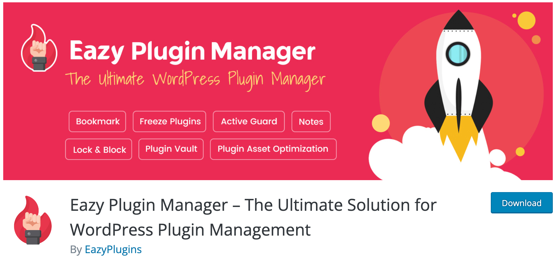 How does the Easy Plugin Manager work?