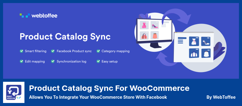 WooCommerce 플러그인용 제품 카탈로그 동기화 - WooCommerce 스토어를 Facebook과 통합할 수 있습니다.