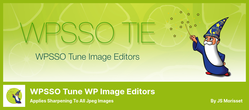 WPSSO Tune WP Image Editors Plugin - Aplica nitidez a todas as imagens Jpeg