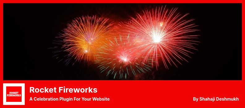 Complemento Rocket Fireworks: un complemento de celebración para su sitio web