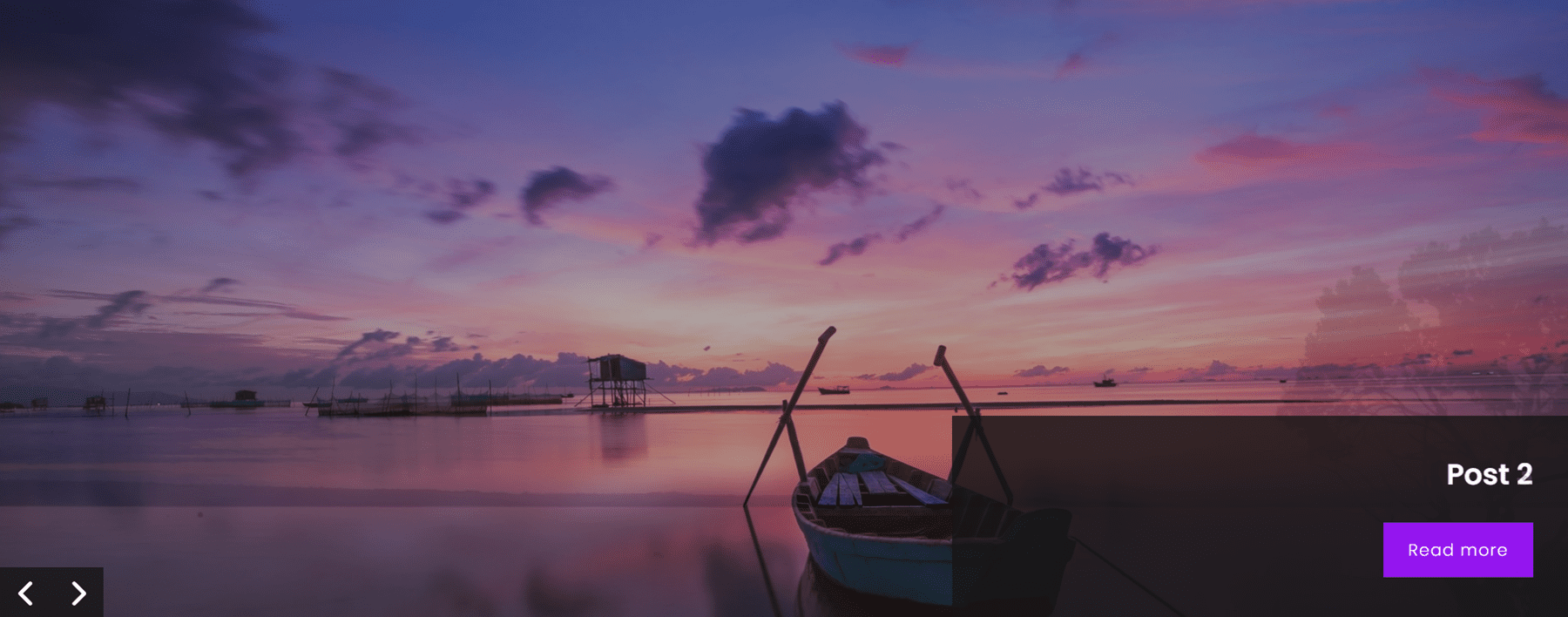 Slider de evidențiere produs Divi Mega Pack Slider Layout 48