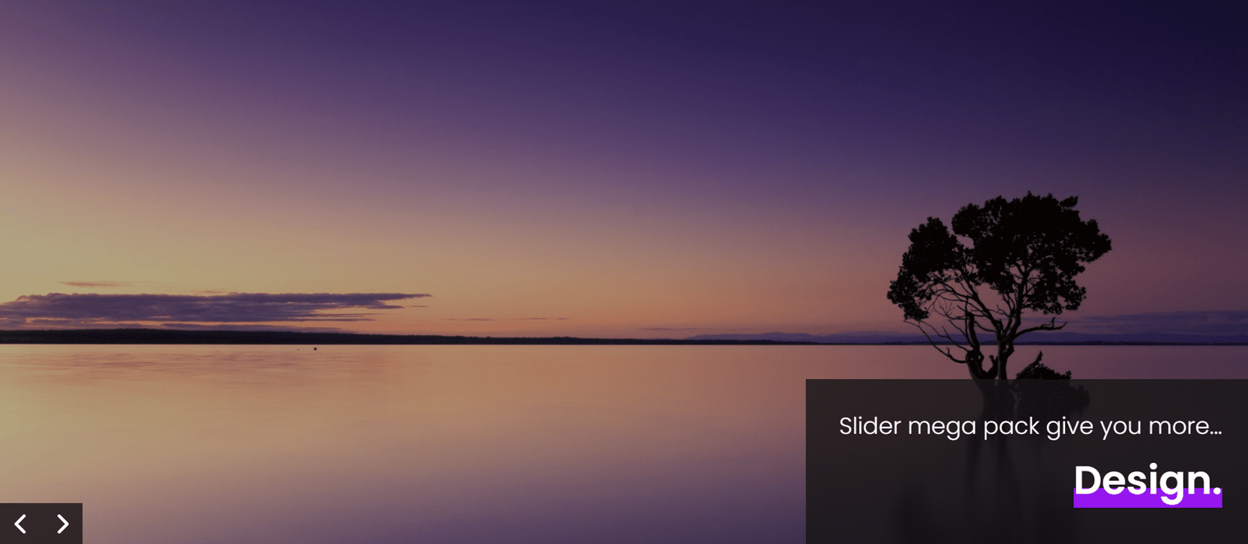 Slider de evidențiere produs Divi Mega Pack Slider Layout 32