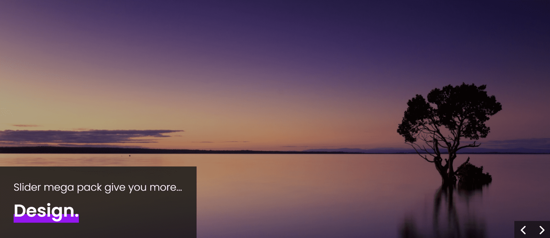 Slider de evidențiere a produsului Divi Mega Pack Slider Layout 31