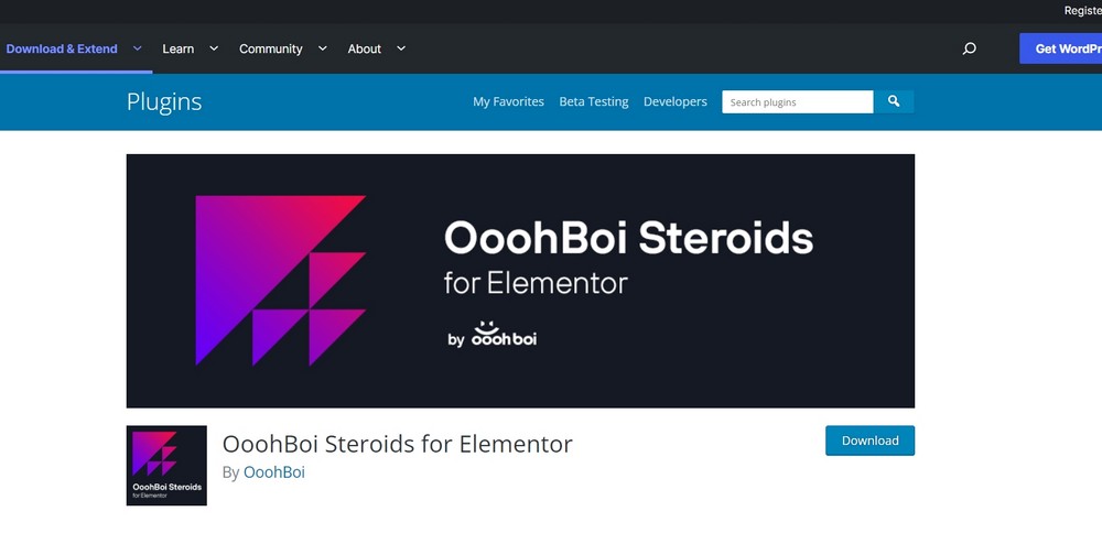 ooohbai addons สำหรับ elementor