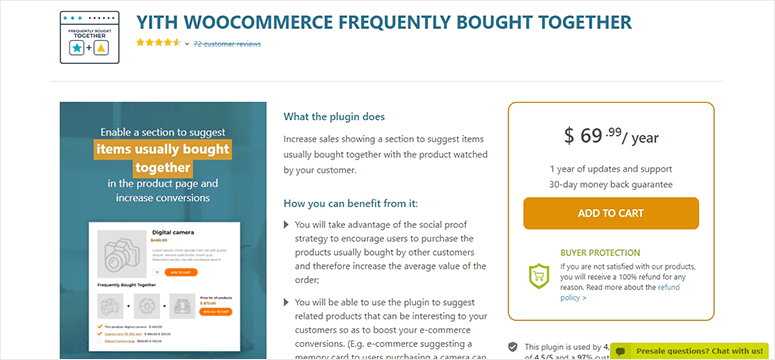 YITH WooCommerce Sıkça Birlikte Satın Alınır - IsItWP - Ücretsiz WordPress Tema Dedektörü YITH WooCommerce Frequently Bought Together