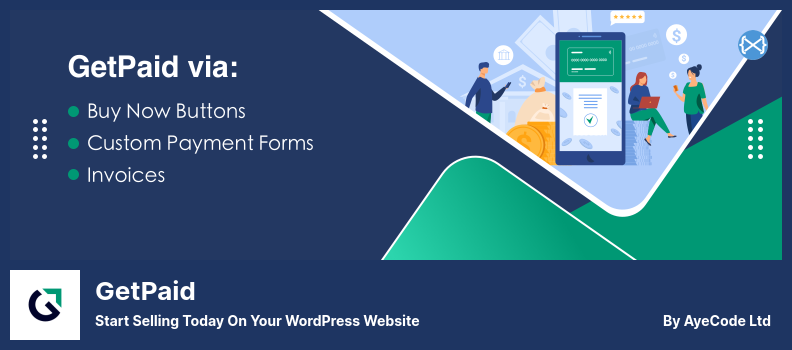 ปลั๊กอิน GetPaid - เริ่มขายวันนี้บนเว็บไซต์ WordPress ของคุณ