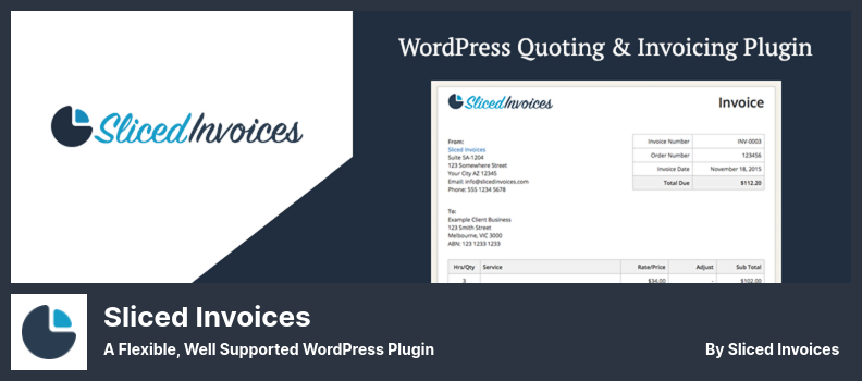 ปลั๊กอินใบแจ้งหนี้หั่นบาง ๆ - ปลั๊กอิน WordPress ที่ยืดหยุ่นและได้รับการสนับสนุนอย่างดี