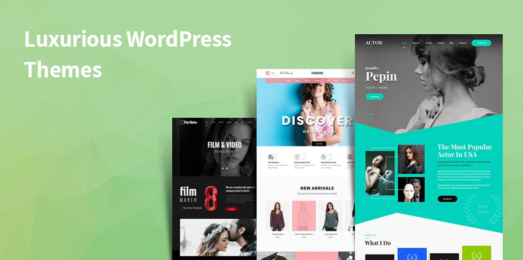 고급스러운 WordPress 테마